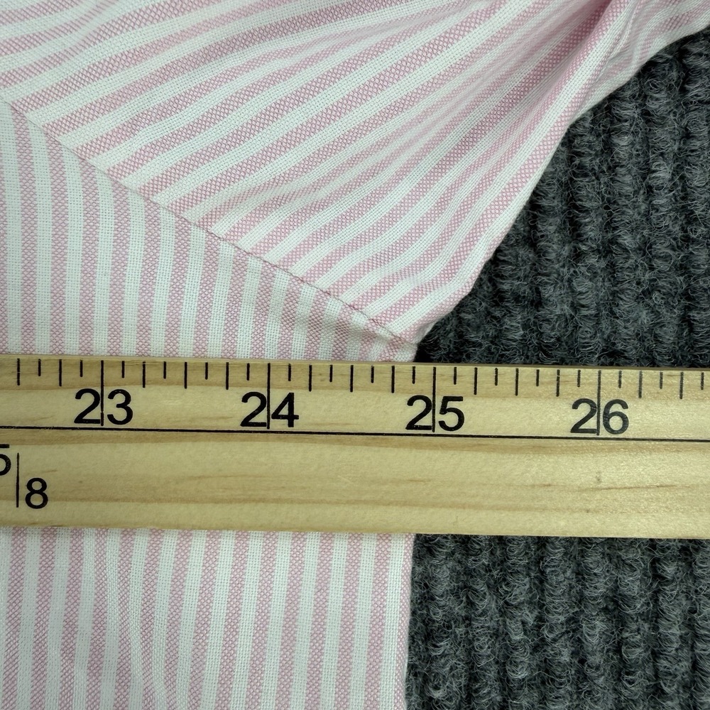 Shiny by Nature womens button up shirt long sleeve stripe cotton plus size 2XL - Picture 8 of 8